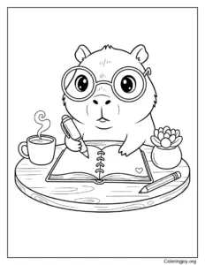 The Capybara's Creative Diary