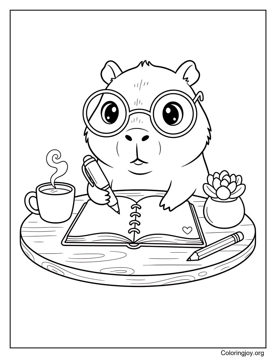 The Capybara's Creative Diary