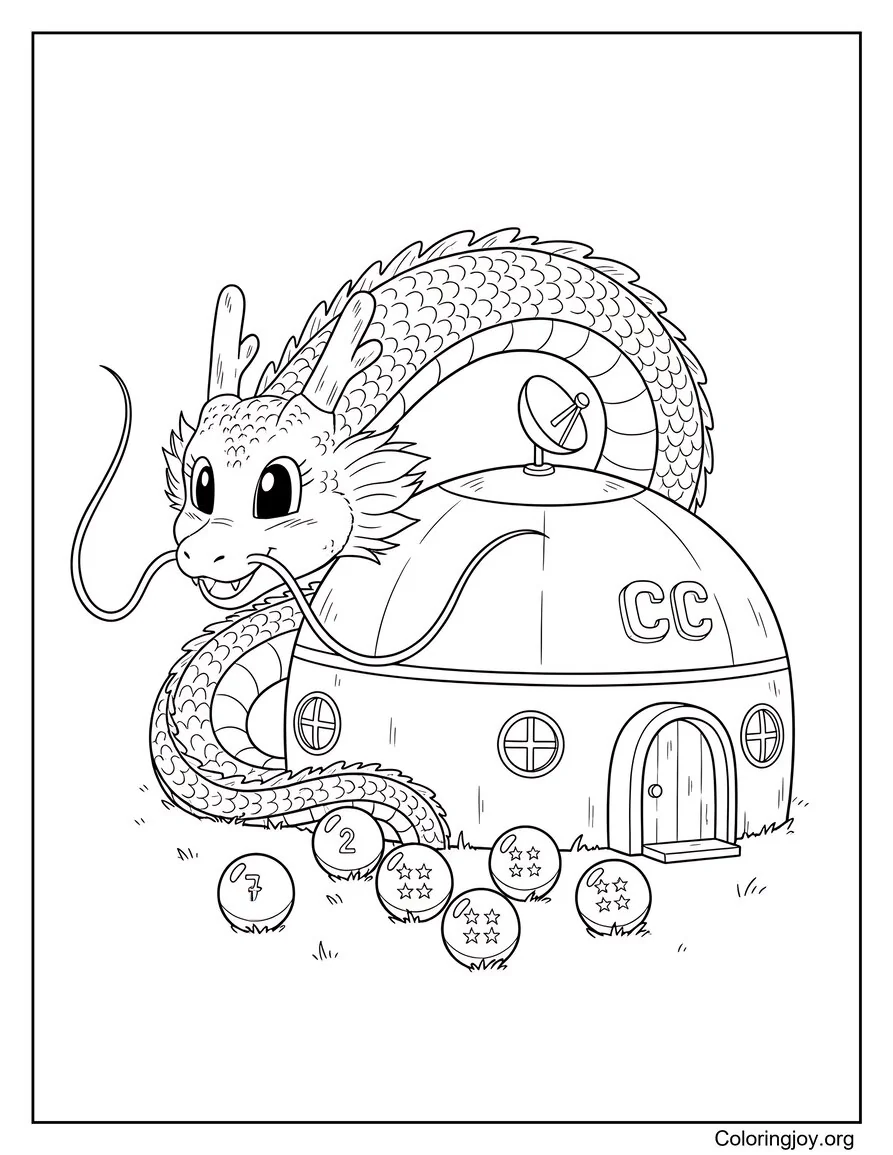 The Friendly Dragon's Capsule Home