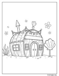 The Krusty Krab Restaurant Exterior View