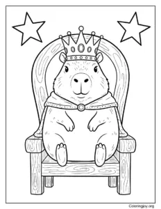 The Royal Capybara King