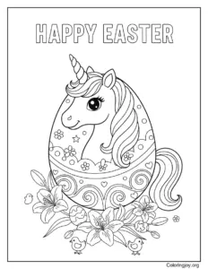 Unicorn Easter Egg
