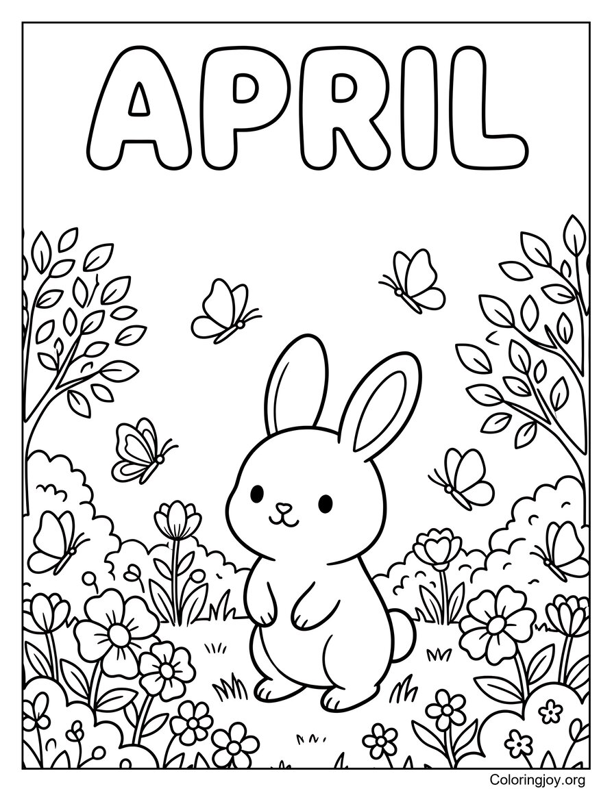 Bunny and Butterfly April Dance