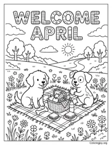 April Picnic with Friends