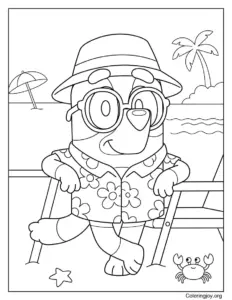 Bluey Rocking Stylish Sunglasses