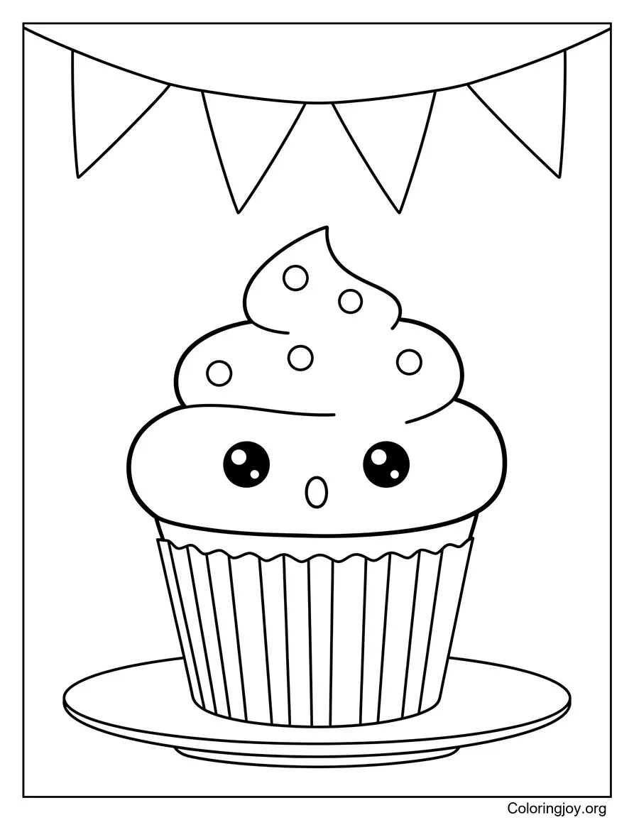 Cupcake Surprise on Table