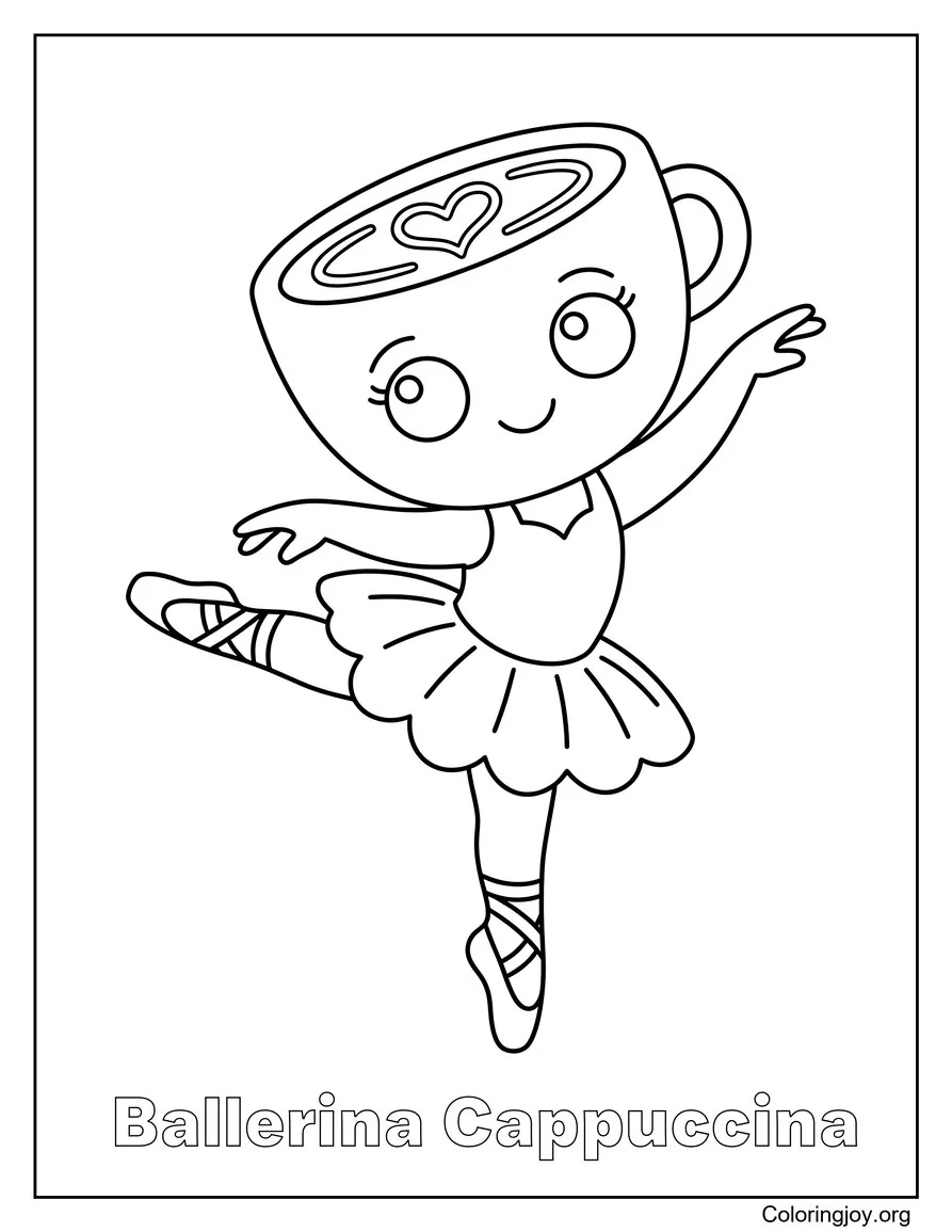 Capuchino De Bailarina
