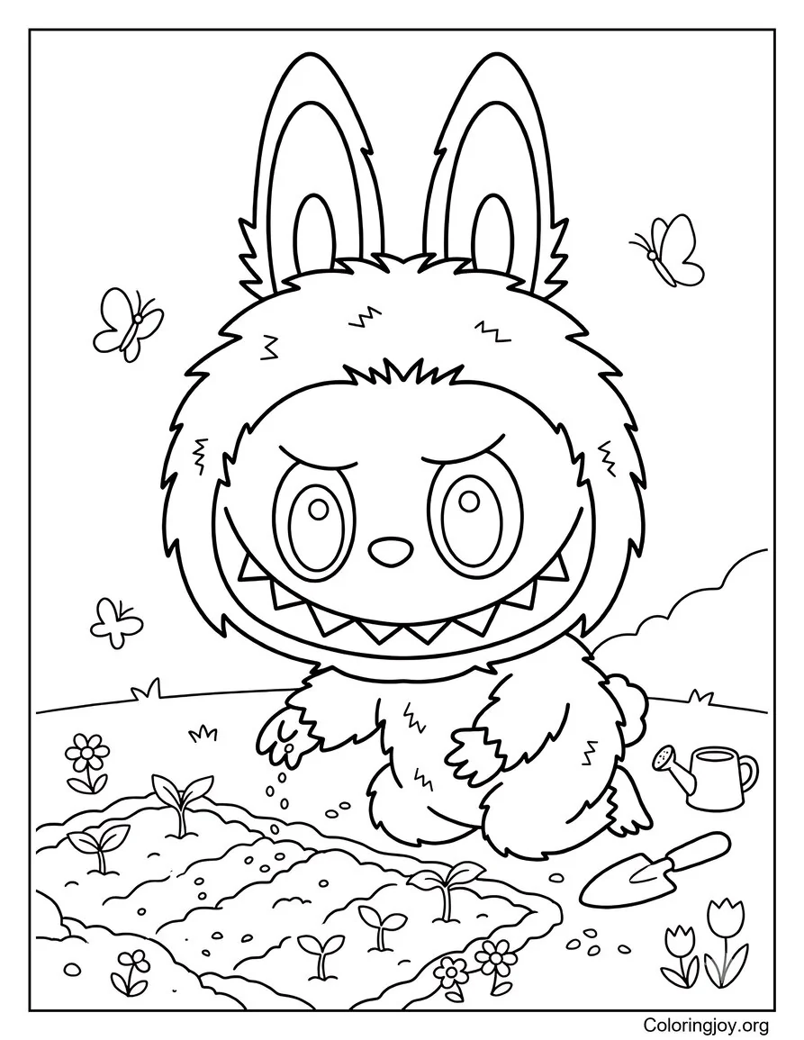 Labubu Plantar semillas de jardín