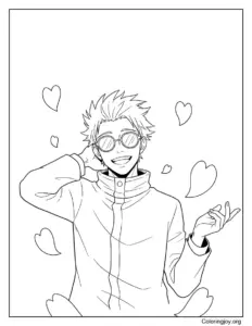 Gojo Satoru Happy Moment