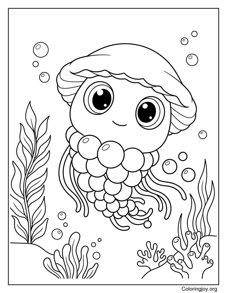 Graipussi Medussi Swimming In Sea