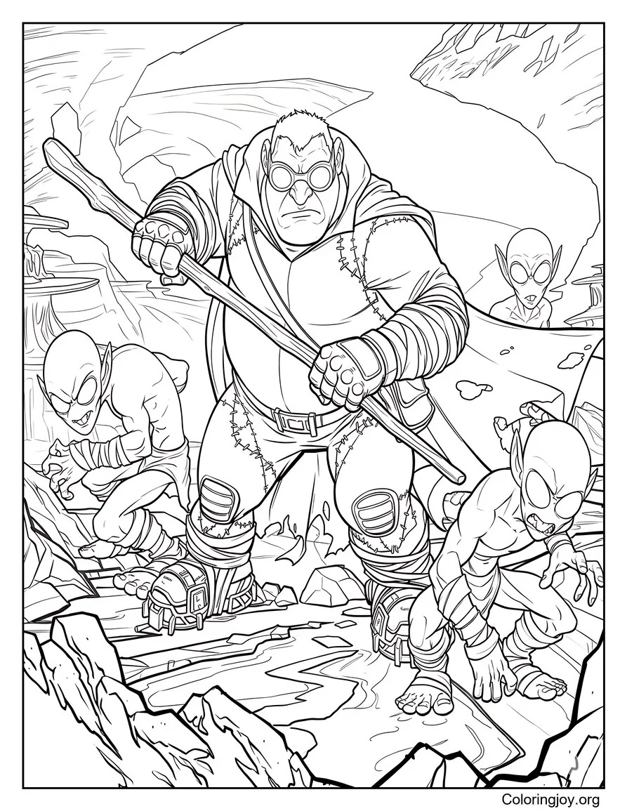 Mole Man Villain Fantastic Four