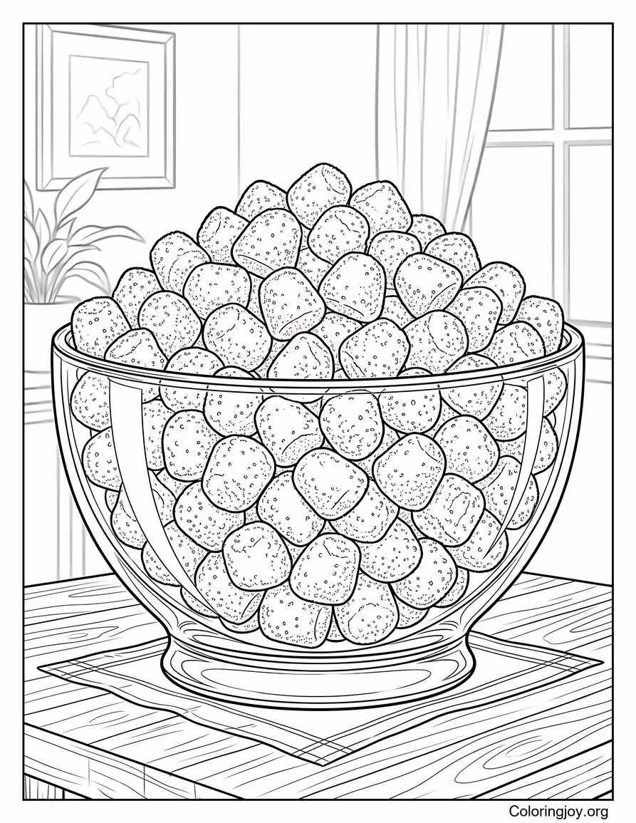 Free Printable Gumdrops Coloring Pages