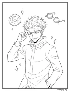 Smiling Playful Gojo Satoru