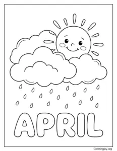 Smiling Sun April Sky