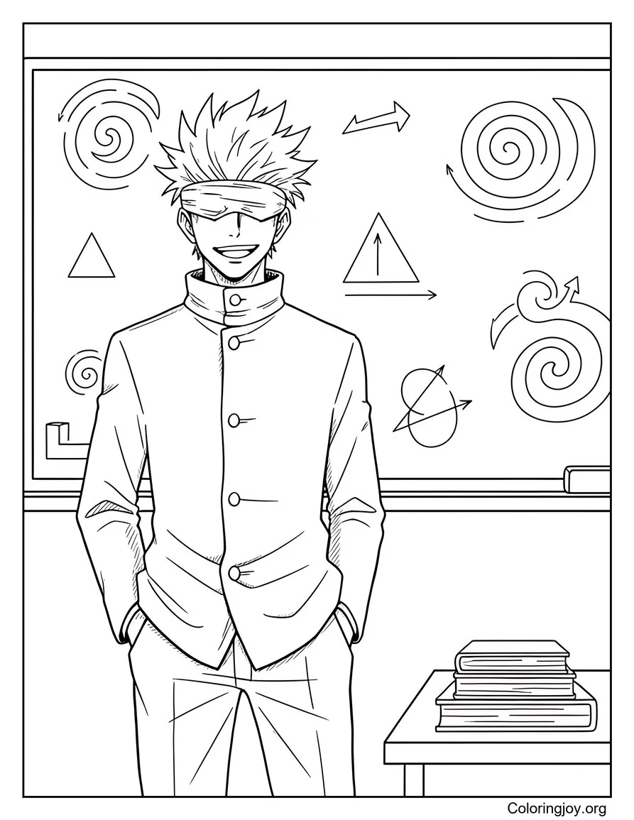 Teacher Outfit Satoru Gojo