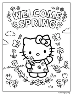 Welcome Spring with Hello Kitty