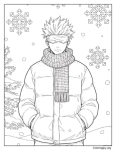 Winter Jacket Adventure with Gojo Satoru