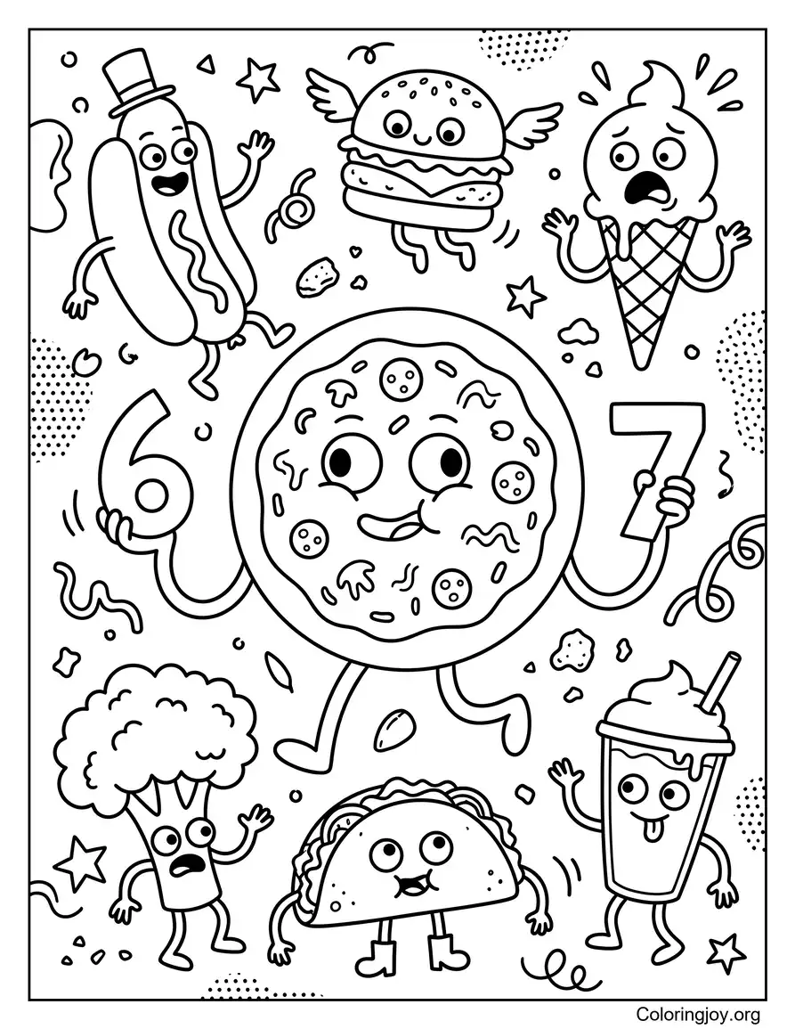 Silly Food Creatures 67 Fun