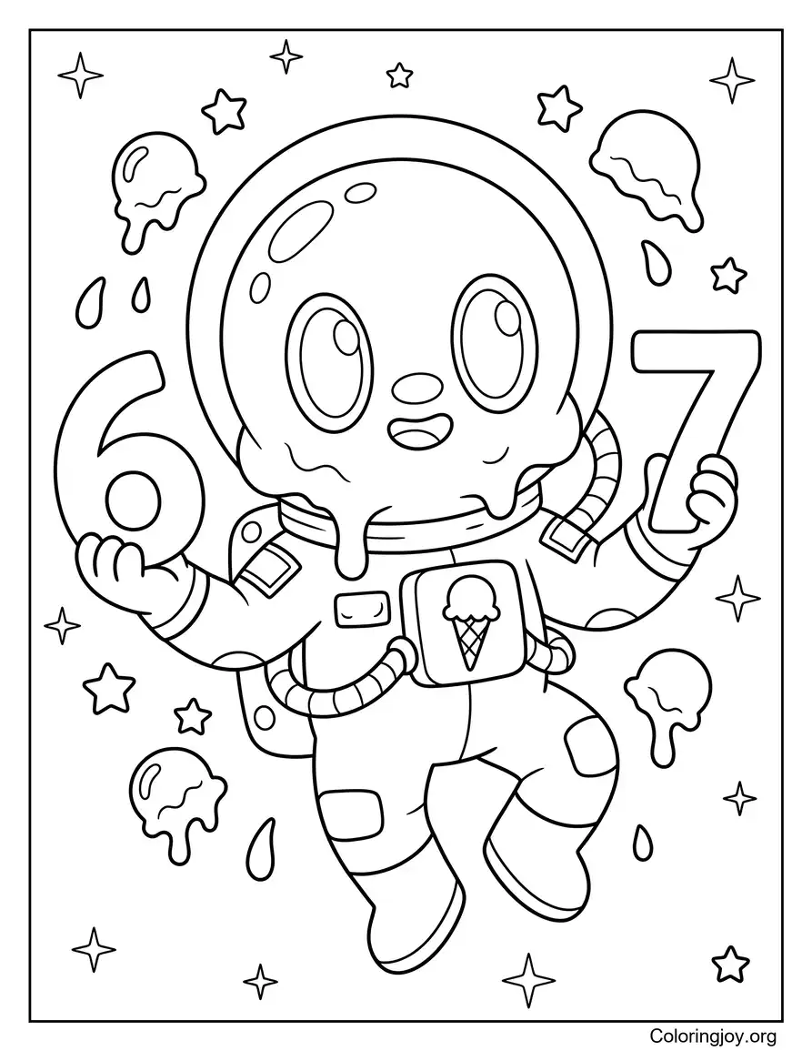 Space Ice Cream Blast 67