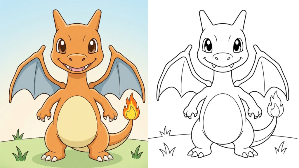 Charizard Coloring Pages (23 Free Printable PDFs)