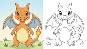 Charizard Coloring Pages (23 Free Printable PDFs)