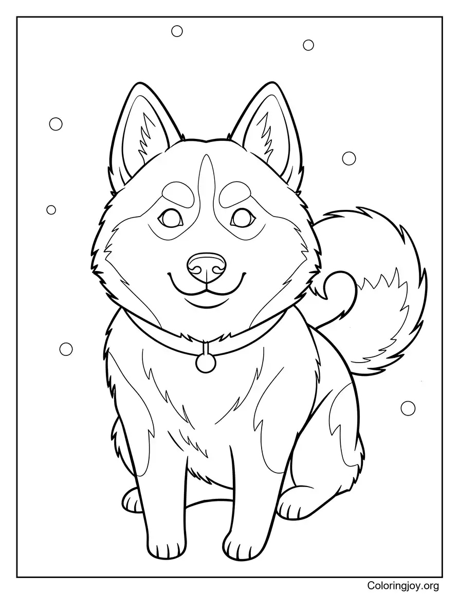 Husky Coloring Pages (23 Free Printable PDFs)