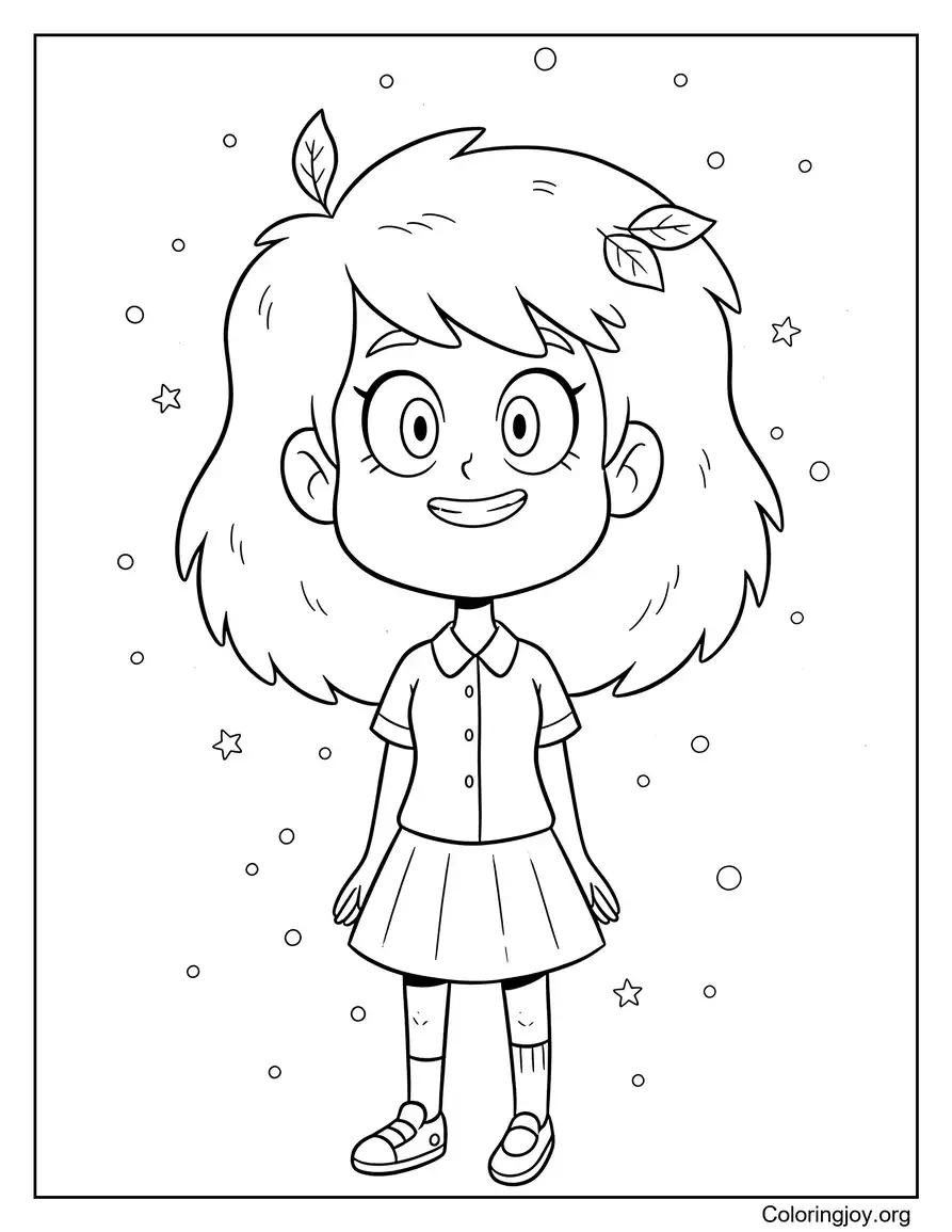 Anne Boonchuy Simple Outline