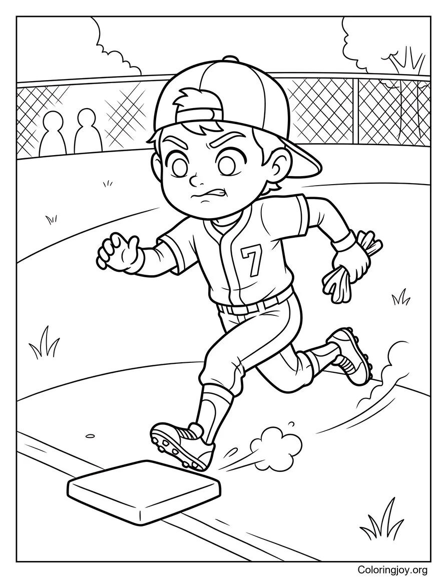 Base Stealing Action