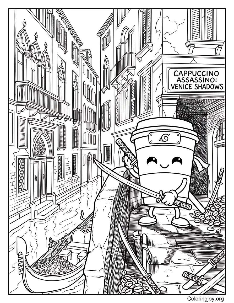 Cappuccino Assassino In Venice Shadows