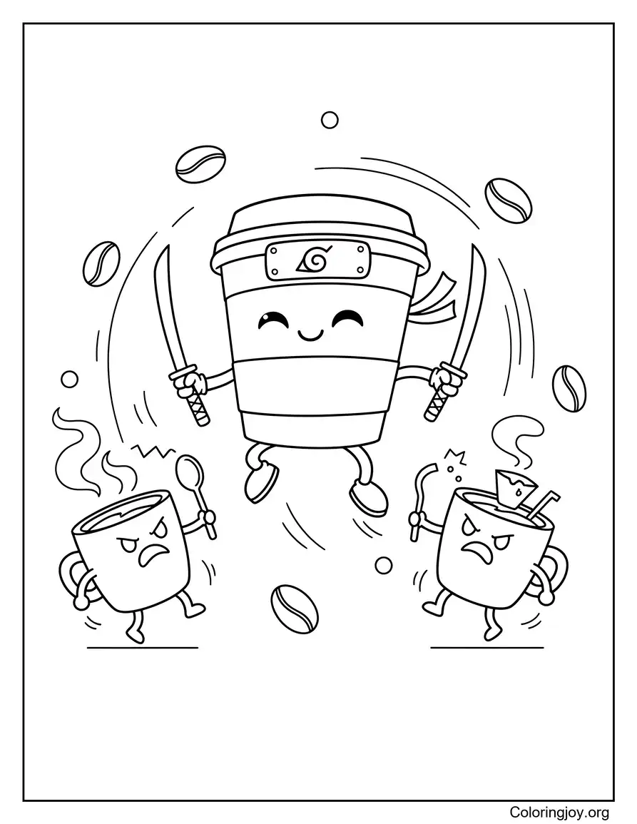 Cappuccino Assassino Vs Decaf Villains