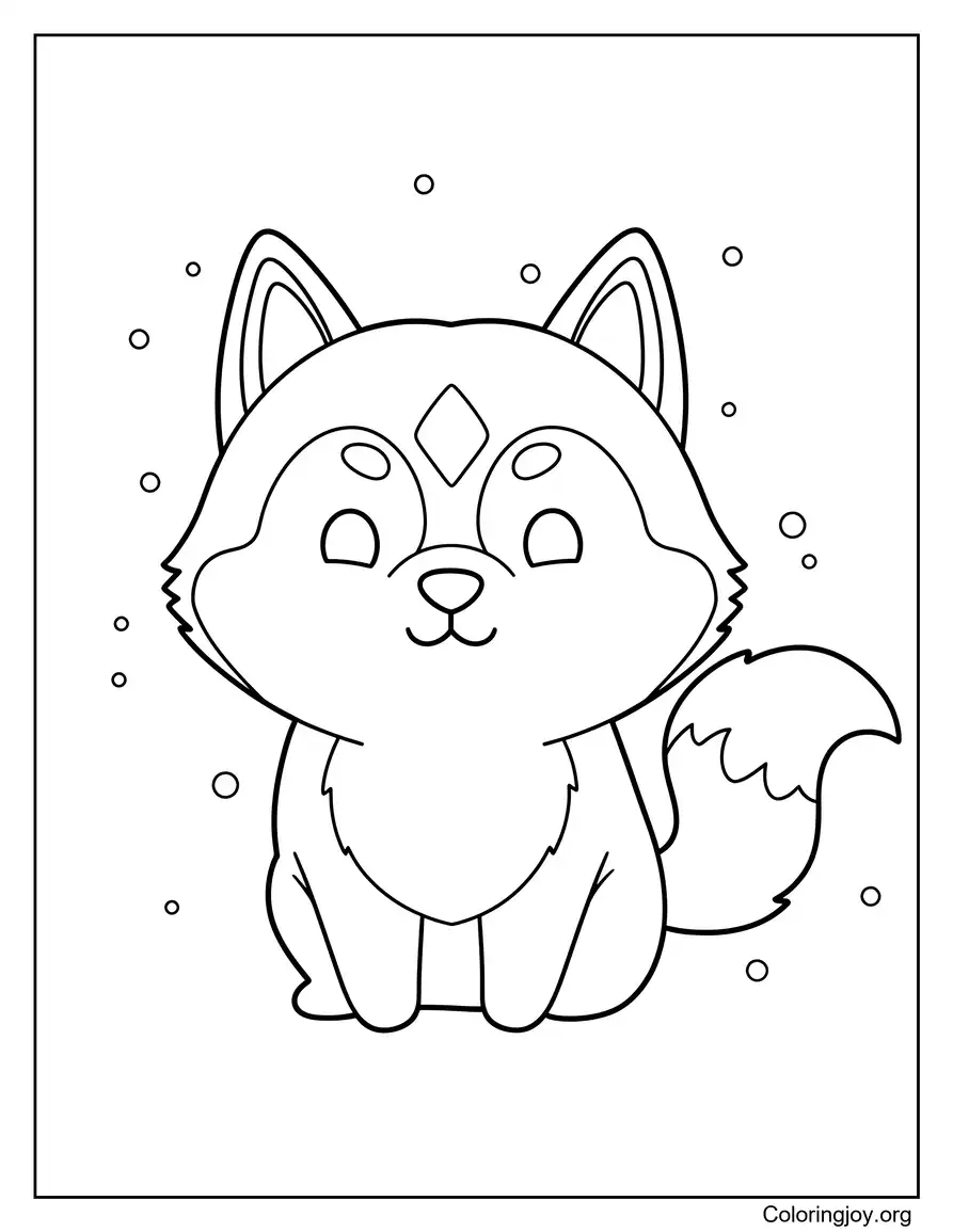 Cartoon husky design ideas for fun illustrations