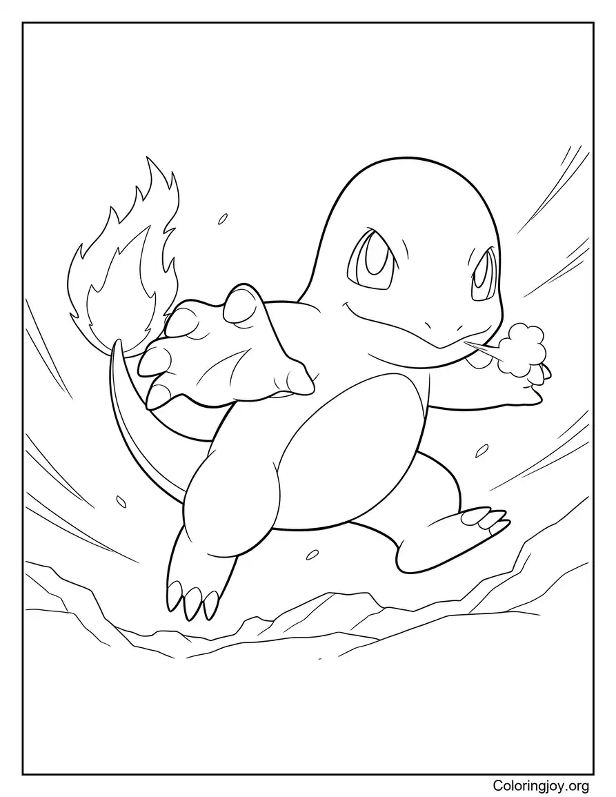 Cartoon Charmander