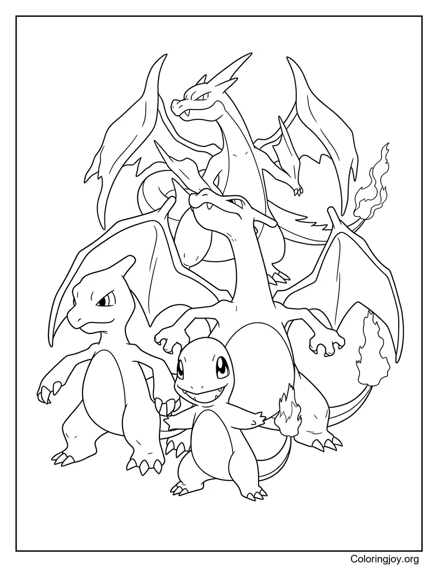 Charmander Evolution