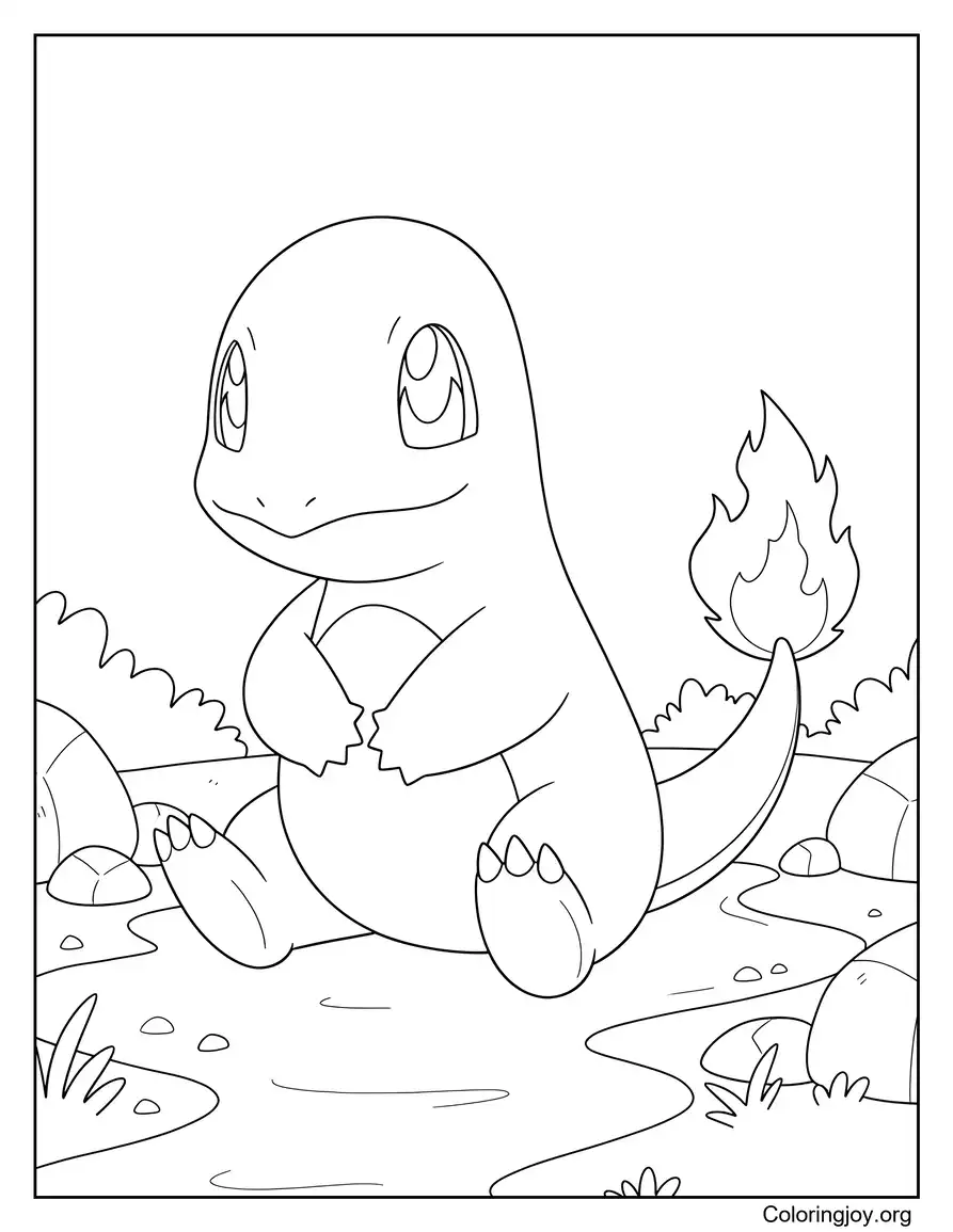 Cute Charmander Pose