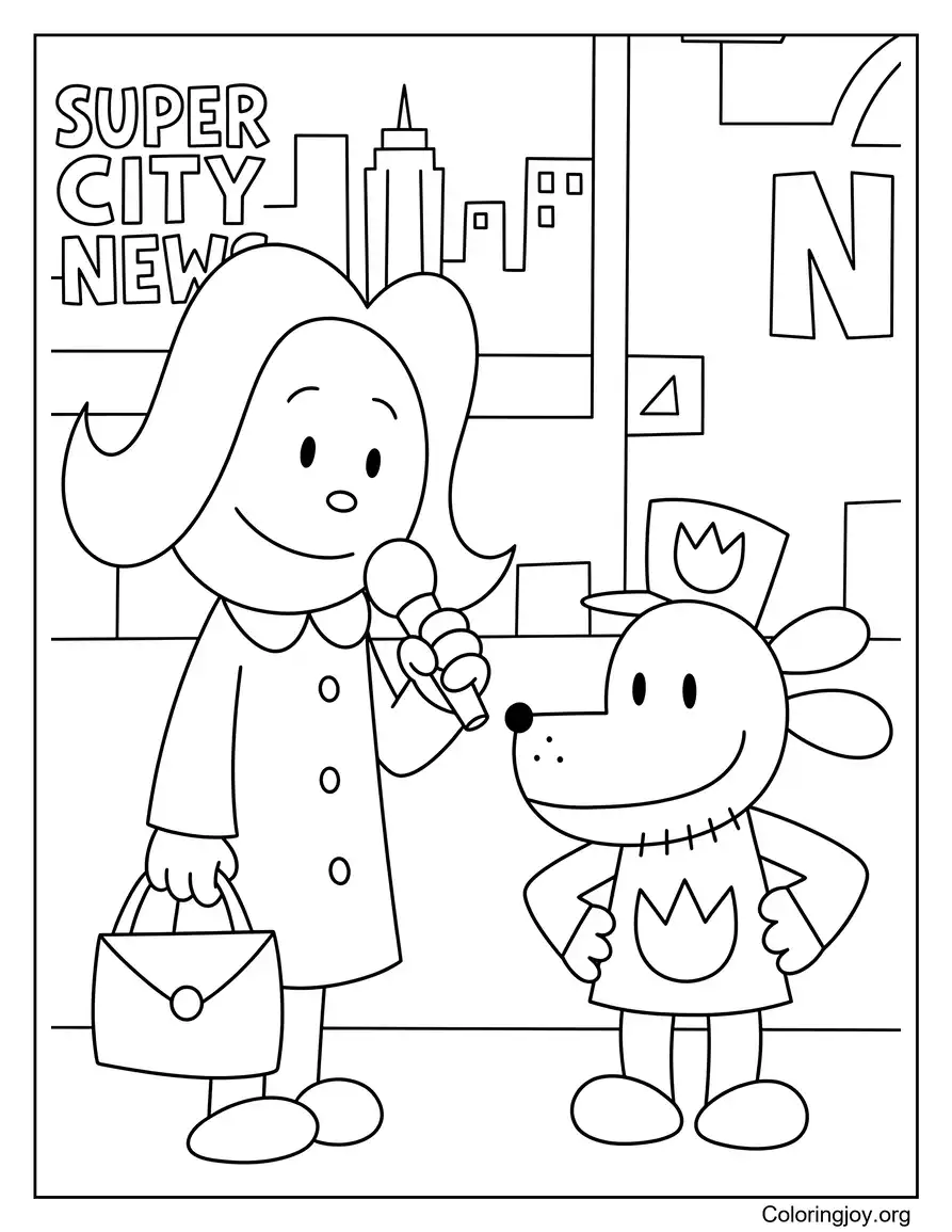 News Interview with Sarah Hatoff and Dog Man