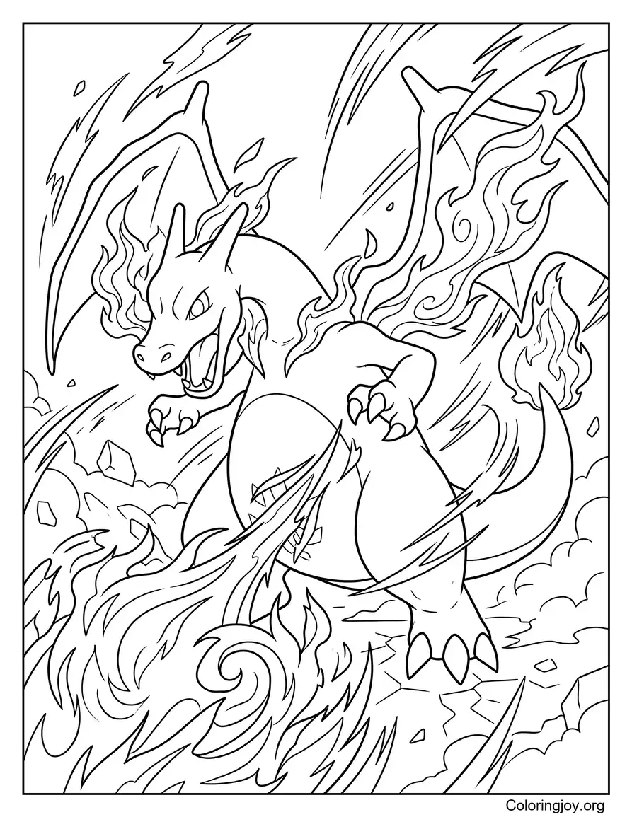 Gigantamax Charizard Batalla