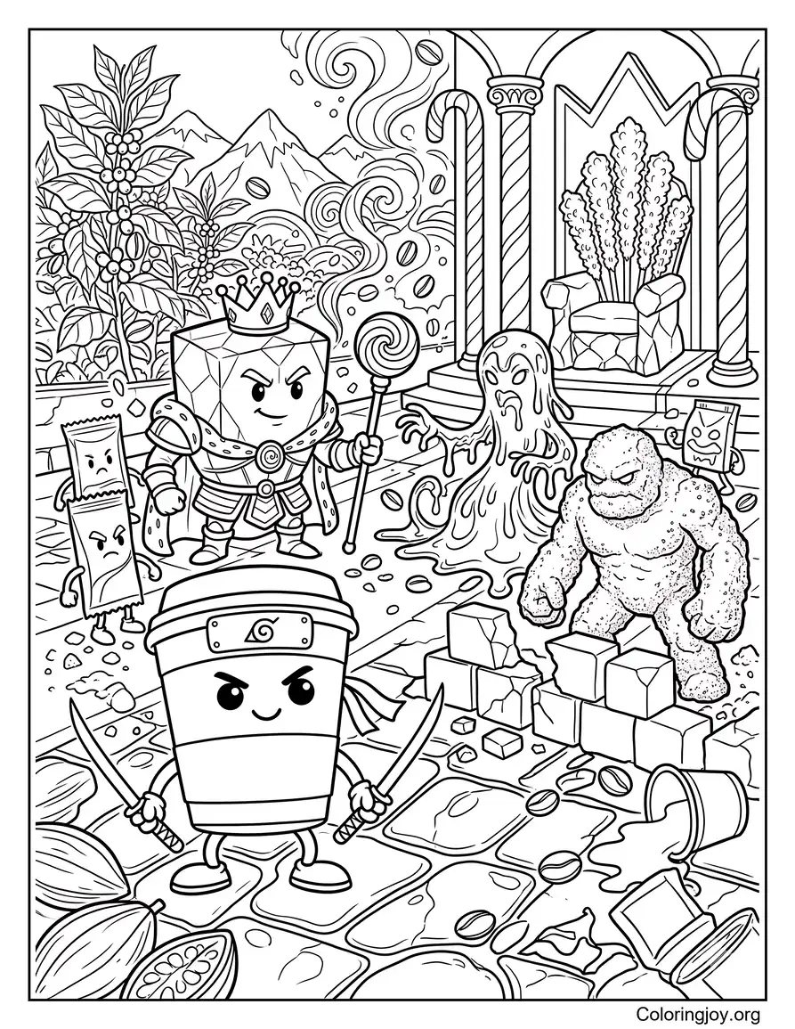 Cappuccino Assassino contra el sindicato del azúcar