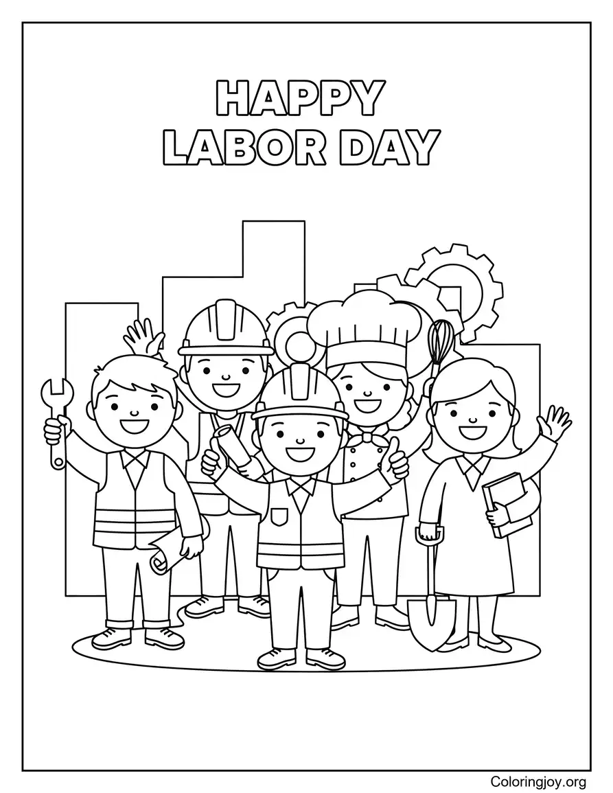 Feliz Día del Trabajo Trabajadores