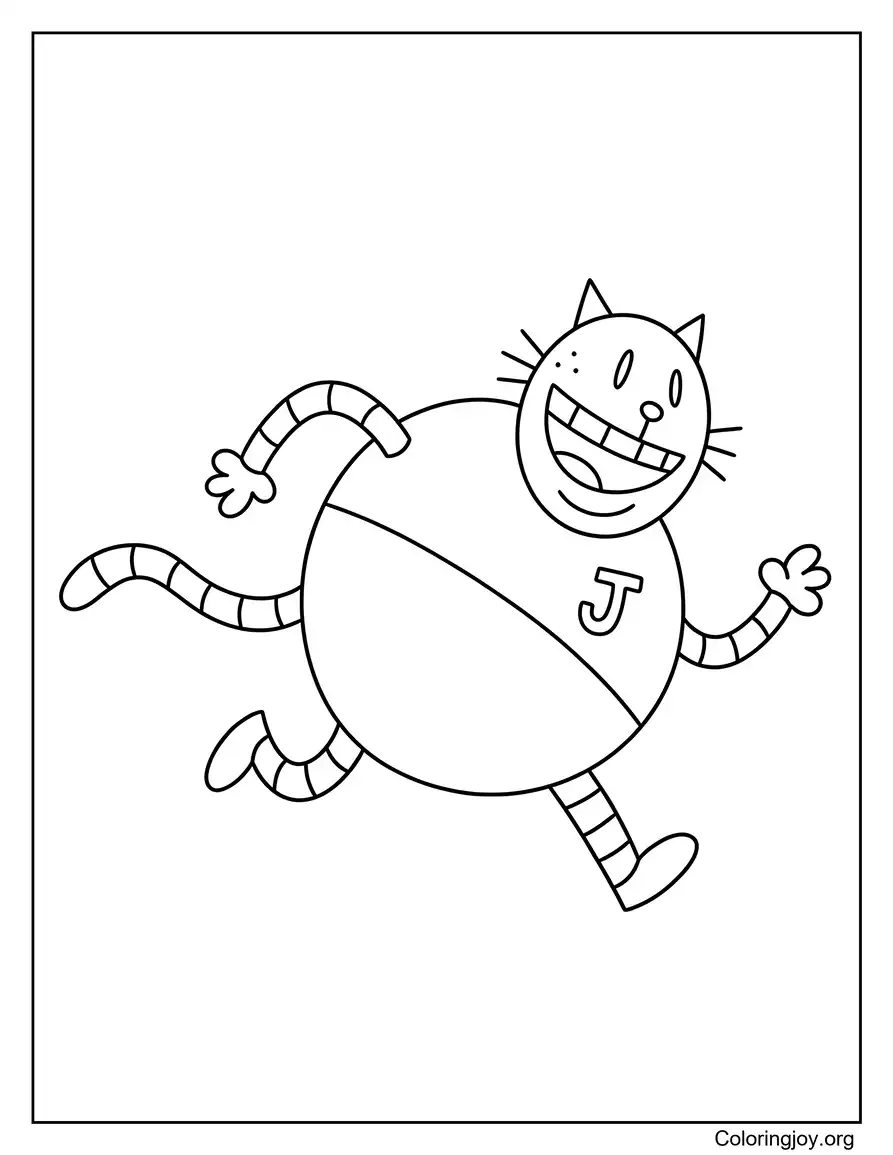 Dibujo de Big Jim Dog Man para colorear