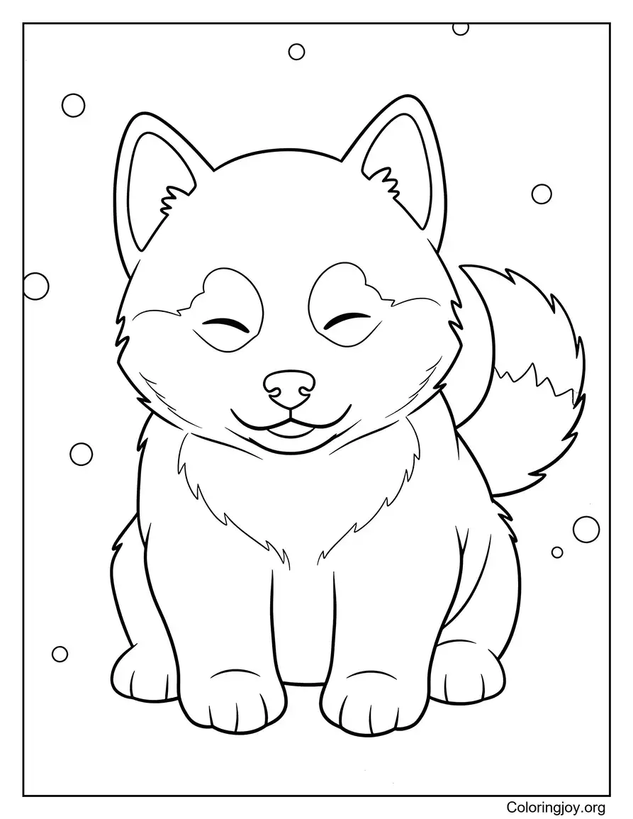 Imágenes de bebé Husky en poses lindas y divertidas