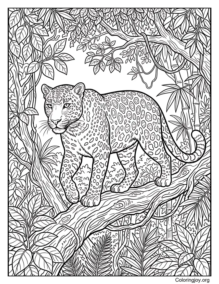 Leopardo indio salvaje