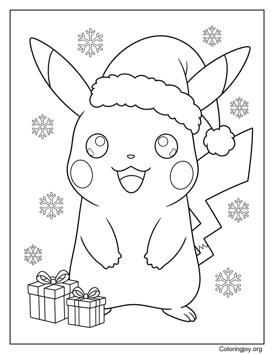 Pikachu Navidad