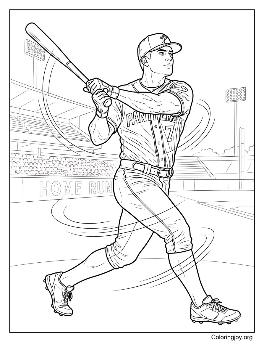 Swing de jonrón realista