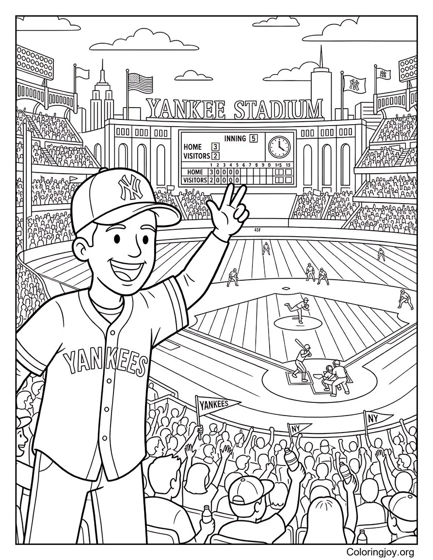 Yankees Escena del estadio