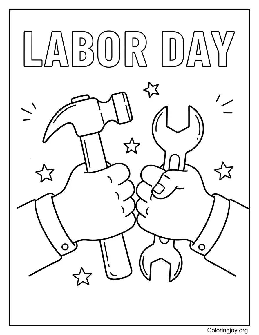 Labor Day Strong Hands