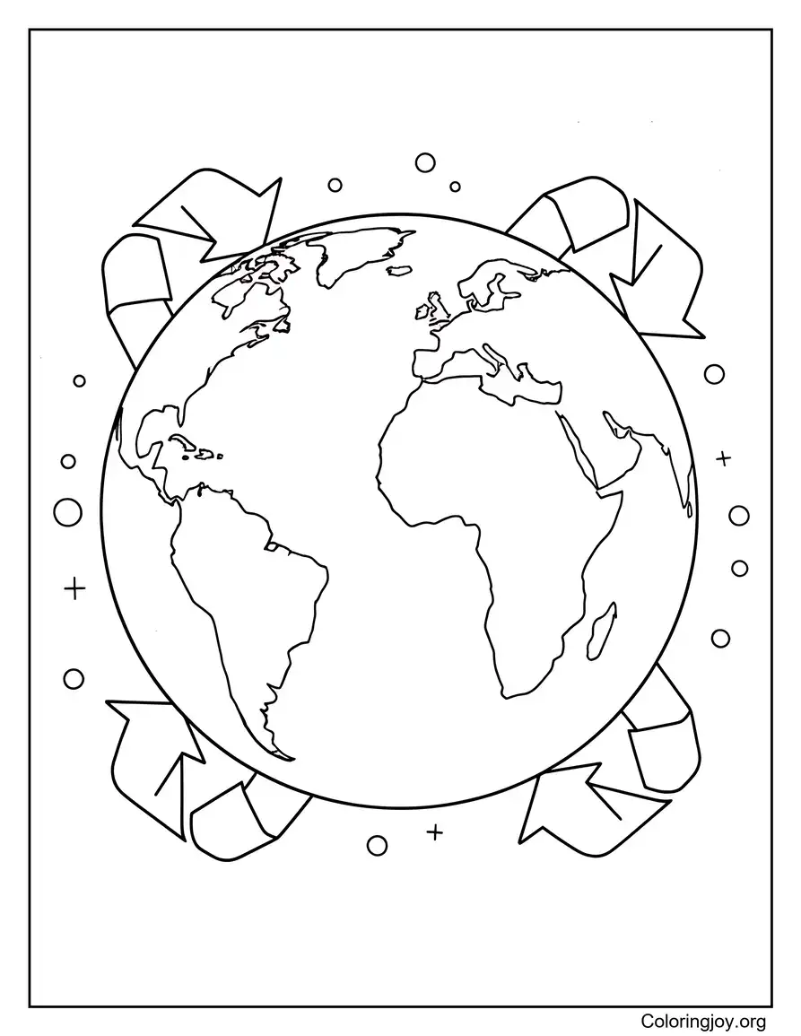Recycling Symbols Around The Globe