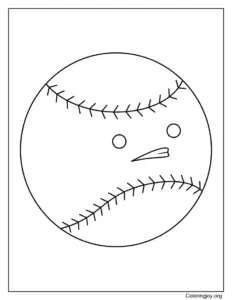 Simple Baseball Ball