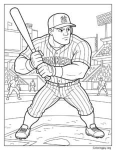 Yankees Batter Ready To Swing