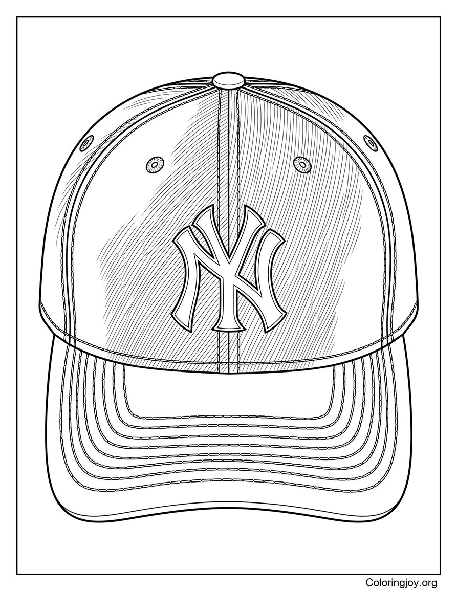 Yankees Hut Nahaufnahme