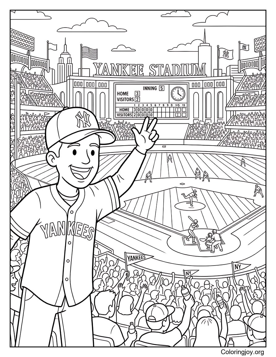 Yankees Stadionszene